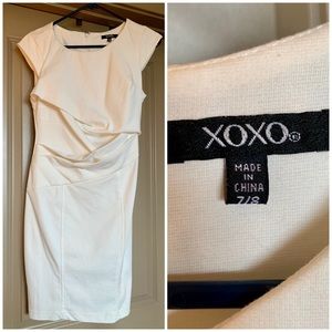XOXO White Sheath Dress